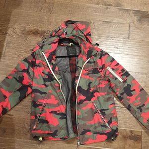 Replay Camo Windbreaker Jacker